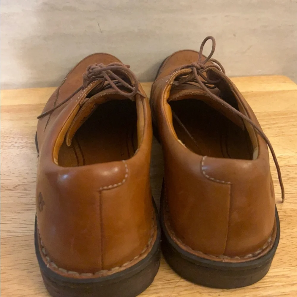 Timberland Smart Comfort Zone  Oxford Men's Brown Genuine Leather Lace-Up Shoes